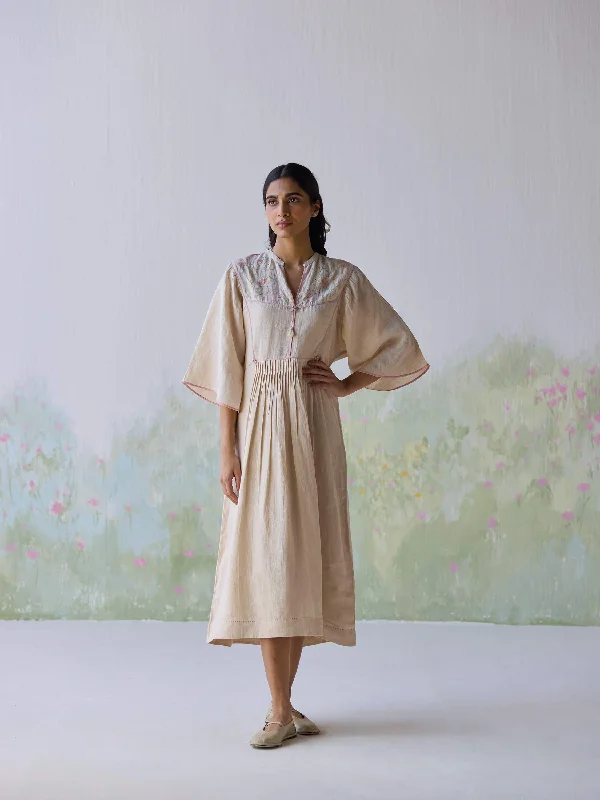 Midi dresses with animal prints for a bold and confident appearance Sweetly Embroidered Kaftan Dress Midi dresses with animal prints for a bold and confident appearance Sweetly Embroidered Kaftan Dress