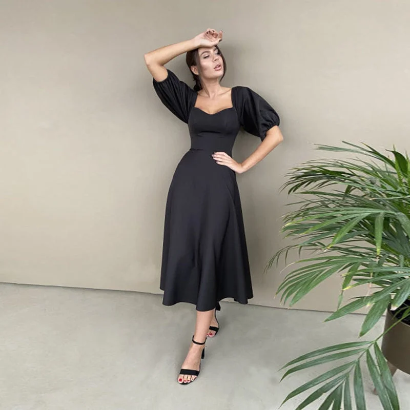 Midi dresses with side slits for a sexy and elegant appearance Camille Slash Neck Backless Midi Dress Midi dresses with side slits for a sexy and elegant appearance Camille Slash Neck Backless Midi Dress