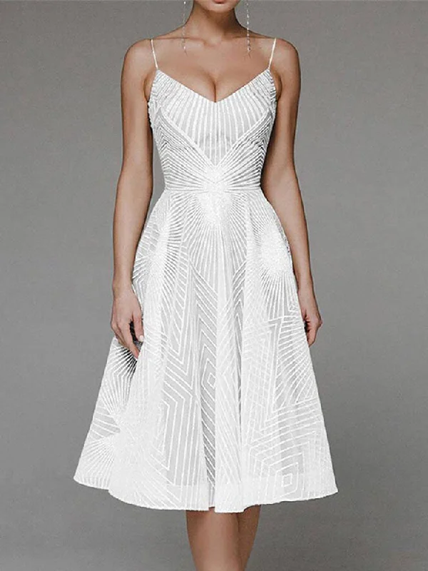 Midi dresses with patchwork patterns for a one - of - a - kind style Belinda Slip Backless Midi Dress