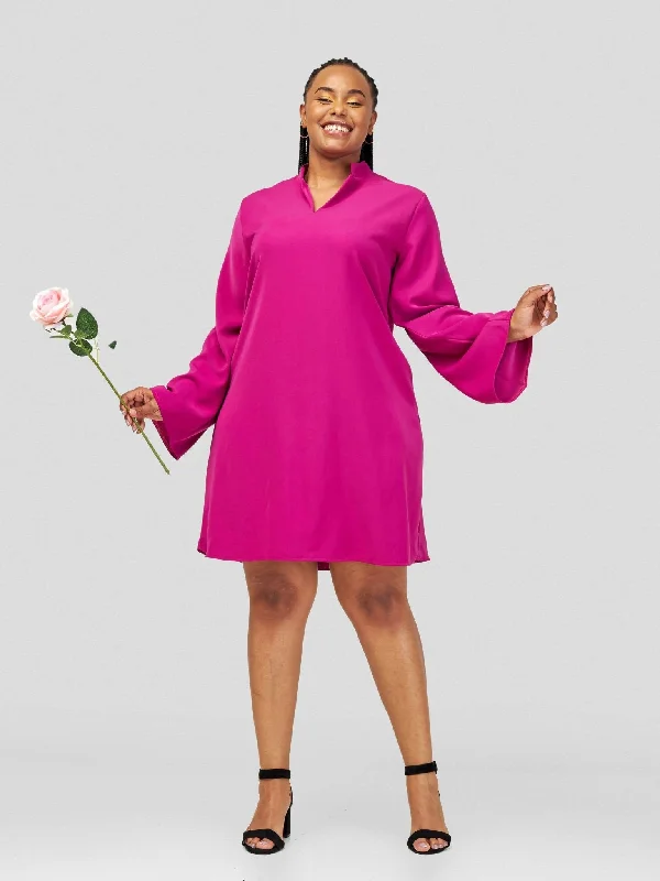 Cotton mini dresses for a comfortable everyday option Azani Shift Dress - Pink