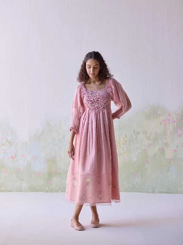 Midi dresses with lace - up fronts for a unique and adjustable style Meadowsweet Midi Dress Midi dresses with lace - up fronts for a unique and adjustable style Meadowsweet Midi Dress