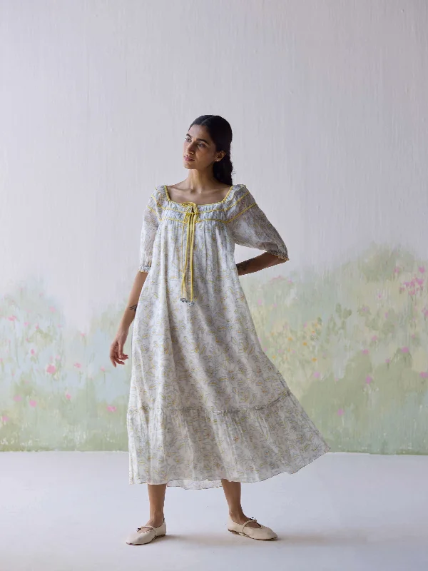 Midi dresses with geometric cutouts for a contemporary and edgy look Wandering Bee Midi Dress