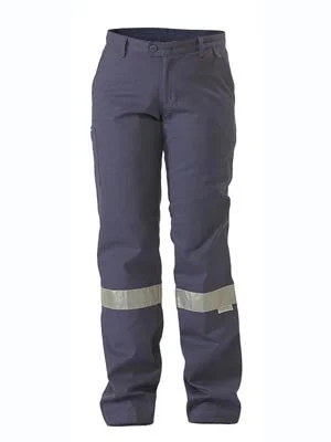 Women's Straight - Leg Linen Pants for a Breezy Summer LookBisley Womens Original Cotton Drill Work Pants c/w 3M Reflective Tape BPL6007T Women's Straight - Leg Linen Pants for a Breezy Summer LookBisley Womens Original Cotton Drill Work Pants c/w 3M Reflective Tape BPL6007T