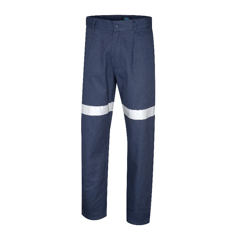 Plus Size Women's Patchwork - Design Jeans for a Unique AppearanceTru Workwear Heavy Weight Taped Drill Pant DT1140T Plus Size Women's Patchwork - Design Jeans for a Unique AppearanceTru Workwear Heavy Weight Taped Drill Pant DT1140T