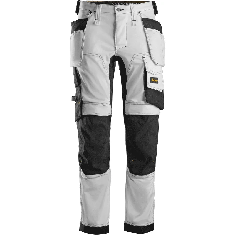 Skinny Fit Women's Leather Look Leggings for a Rocker VibeSnickers 6241 AllroundWork, Stretch Trousers + Holster Pockets Skinny Fit Women's Leather Look Leggings for a Rocker VibeSnickers 6241 AllroundWork, Stretch Trousers + Holster Pockets