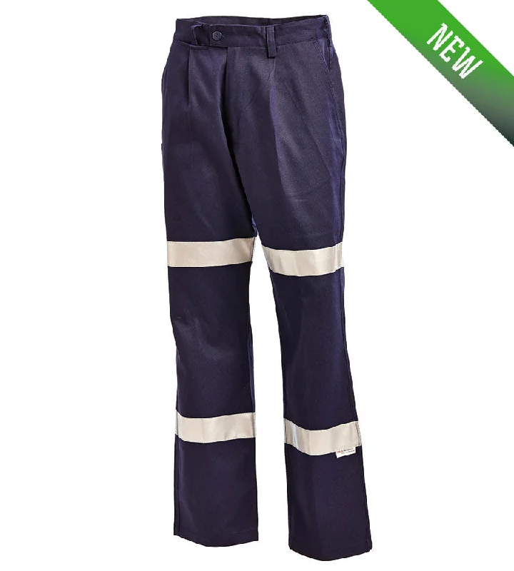 Plus Size Women's Drawstring - Waist Loungewear Pants in Soft FabricsWorkit Cotton Drill Pants with Double Tape 1011 Plus Size Women's Drawstring - Waist Loungewear Pants in Soft FabricsWorkit Cotton Drill Pants with Double Tape 1011