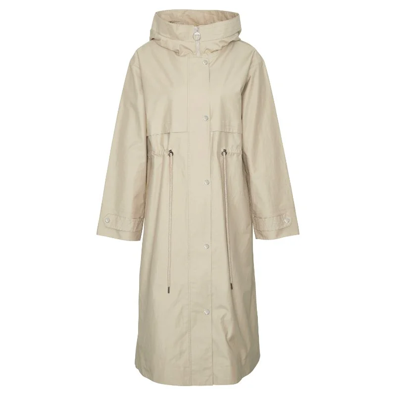 Quilted down women's coats with removable hoods for outdoor activitiesBarbour Lavender Ladies Waterproof Jacket - Light Sand Quilted down women's coats with removable hoods for outdoor activitiesBarbour Lavender Ladies Waterproof Jacket - Light Sand