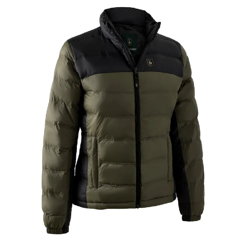 Water - resistant women's trench coats with adjustable cuffs for rainy daysDeerhunter Womens Northward Padded Jacket Rifle Green Water - resistant women's trench coats with adjustable cuffs for rainy daysDeerhunter Womens Northward Padded Jacket Rifle Green