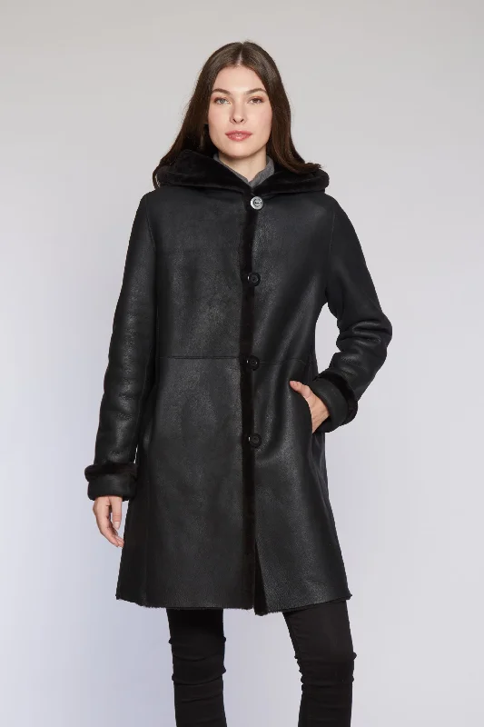 Women's faux fur coats in bright colors for a bold fashion statement7271HD Easy Body Reversible Shearling with Hood $750.00 onlyBurnt Umber Women's faux fur coats in bright colors for a bold fashion statement7271HD Easy Body Reversible Shearling with Hood $750.00 onlyBurnt Umber