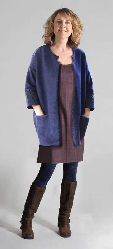 Women's faux fur coats in bright colors for a bold fashion statementSew Different Cocoon Jacket Women's faux fur coats in bright colors for a bold fashion statementSew Different Cocoon Jacket