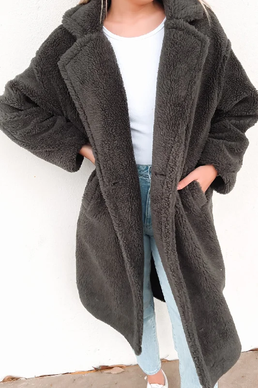 Women's windbreaker jackets with adjustable hoods for windy daysAnnastacia Coat Charcoal Women's windbreaker jackets with adjustable hoods for windy daysAnnastacia Coat Charcoal