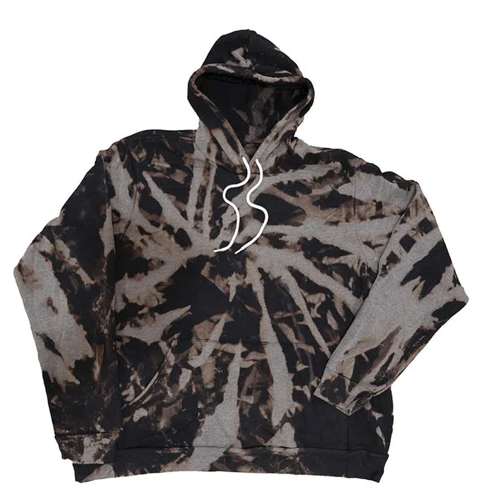 Women's pullover hoodie with a side slit for a modern and relaxed fitBlack Bleach Giant Hoodie Women's pullover hoodie with a side slit for a modern and relaxed fitBlack Bleach Giant Hoodie
