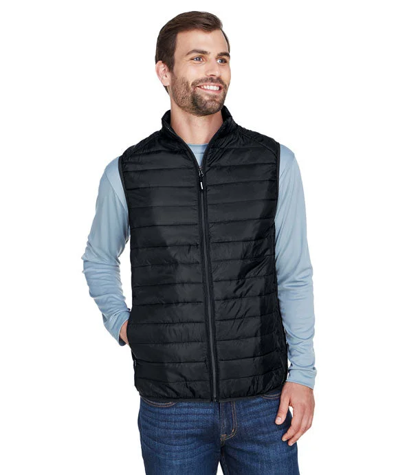 Women's sweatshirt with a mesh panel insert for breathability during workoutsCE702 - Core 365 Mens Prevail Packable Puffer Vest Women's sweatshirt with a mesh panel insert for breathability during workoutsCE702 - Core 365 Mens Prevail Packable Puffer Vest