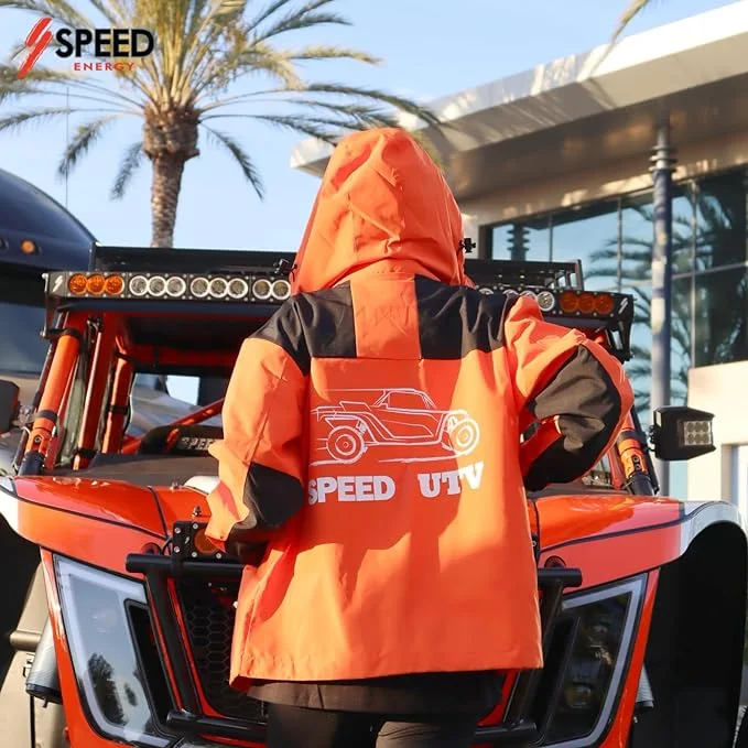 SPEED UTV WINDBREAKER ORANGE - EL JEFE