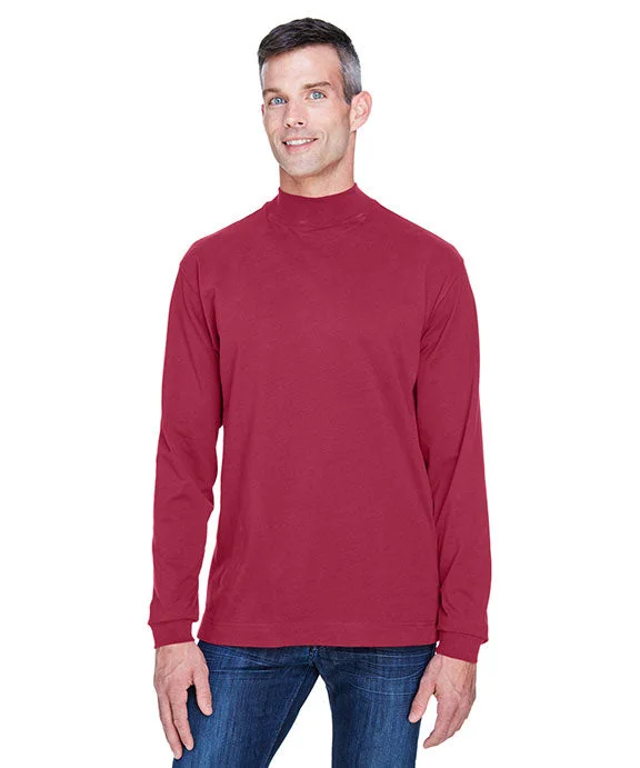 Women's hoodie with a detachable hood for customizable stylingD420 - Devon & Jones Adult Sueded Cotton Jersey Mock Turtleneck | Crimson Women's hoodie with a detachable hood for customizable stylingD420 - Devon & Jones Adult Sueded Cotton Jersey Mock Turtleneck | Crimson