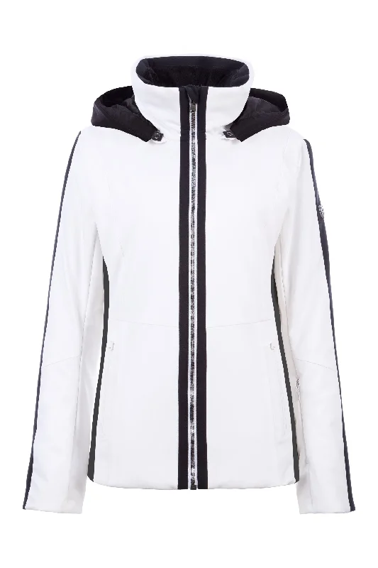 Women's bomber jackets with a holographic finish for a futuristic and eye - catching lookDaniella Jacket Women's bomber jackets with a holographic finish for a futuristic and eye - catching lookDaniella Jacket
