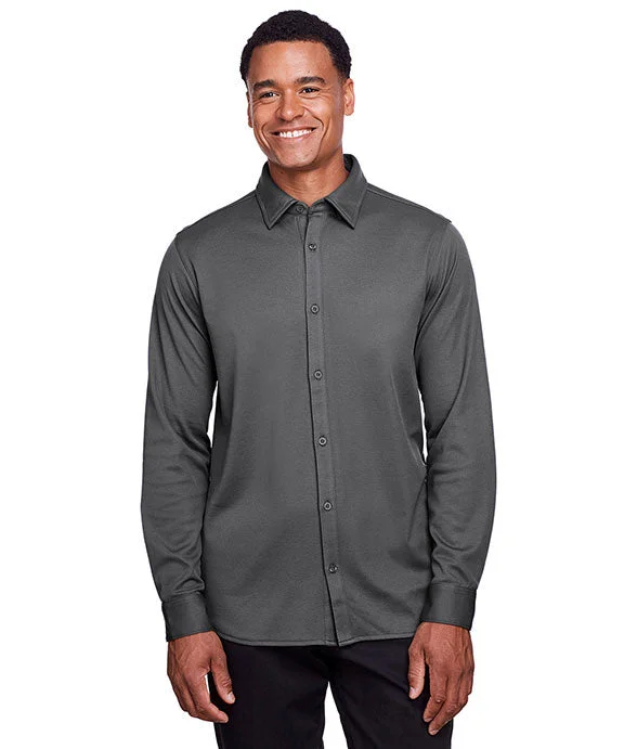 Women's zip - up sweatshirt in pastel blue for a soft and stylish outfitDG20Z - Devon & Jones Mens CrownLux Performance™ Plaited Button-Down Shirt | Graphite Women's zip - up sweatshirt in pastel blue for a soft and stylish outfitDG20Z - Devon & Jones Mens CrownLux Performance™ Plaited Button-Down Shirt | Graphite