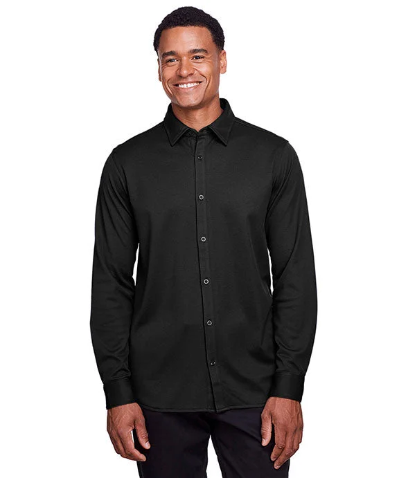 Women's mock - neck sweatshirt made of moisture - wicking material for fitness useDG20Z - Devon & Jones Mens CrownLux Performance™ Plaited Button-Down Shirt Women's mock - neck sweatshirt made of moisture - wicking material for fitness useDG20Z - Devon & Jones Mens CrownLux Performance™ Plaited Button-Down Shirt