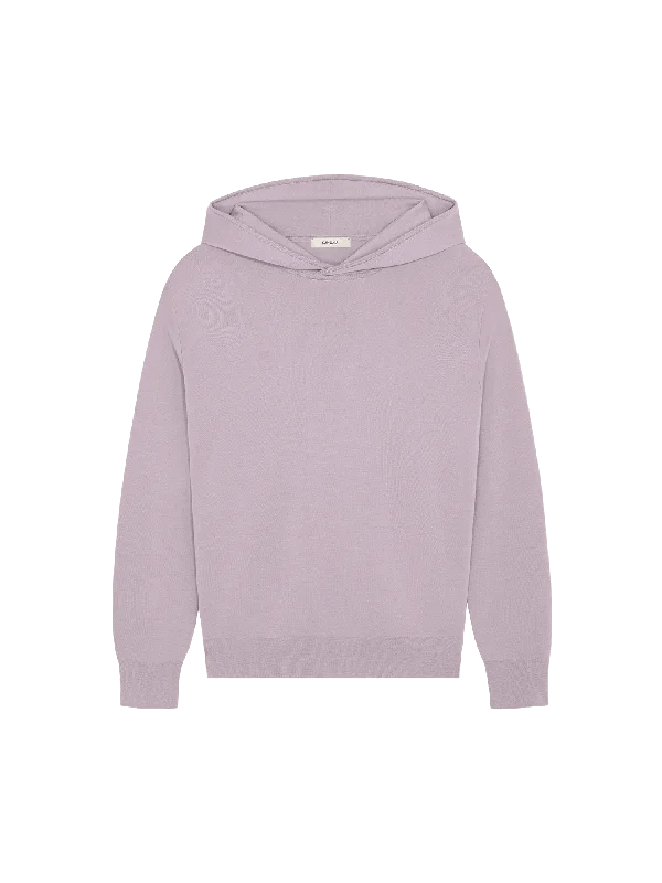 Women's crew - neck sweatshirt in a heather gray shade for a classic and versatile optionWomens DNA Regenerative Merino Wool Hoodie—raisin purple Women's crew - neck sweatshirt in a heather gray shade for a classic and versatile optionWomens DNA Regenerative Merino Wool Hoodie—raisin purple