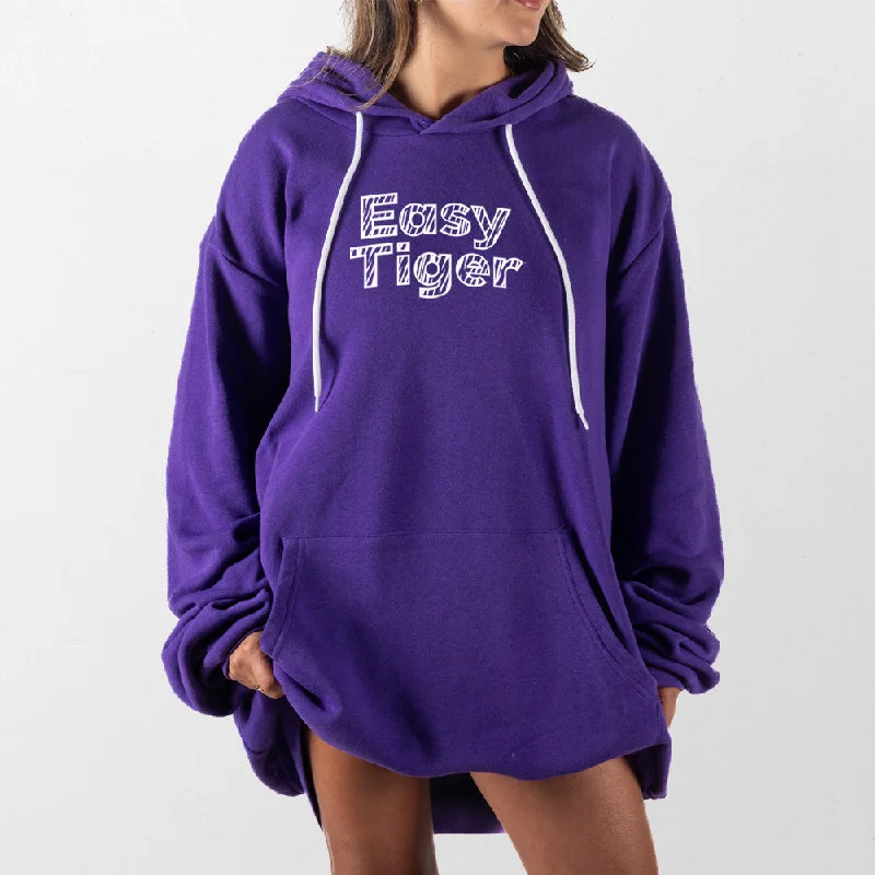 Women's fleece - lined hoodie with thumbholes for warmth in winterEasy Tiger Giant Hoodie Women's fleece - lined hoodie with thumbholes for warmth in winterEasy Tiger Giant Hoodie