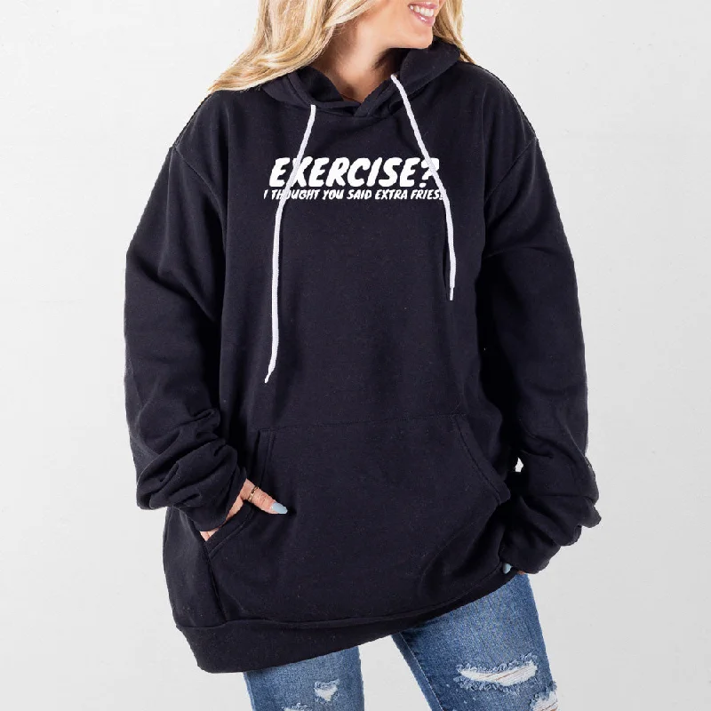 Women's mock - neck sweatshirt made of moisture - wicking material for fitness useExercise Giant Hoodie Women's mock - neck sweatshirt made of moisture - wicking material for fitness useExercise Giant Hoodie