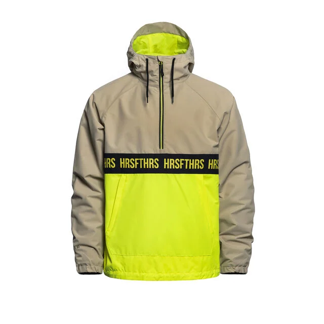 Women's cropped leather jackets with silver zippers for a punk - inspired outfitHorsefeathers Galen Atrip Snowboard Anorak Windbreaker Women's cropped leather jackets with silver zippers for a punk - inspired outfitHorsefeathers Galen Atrip Snowboard Anorak Windbreaker