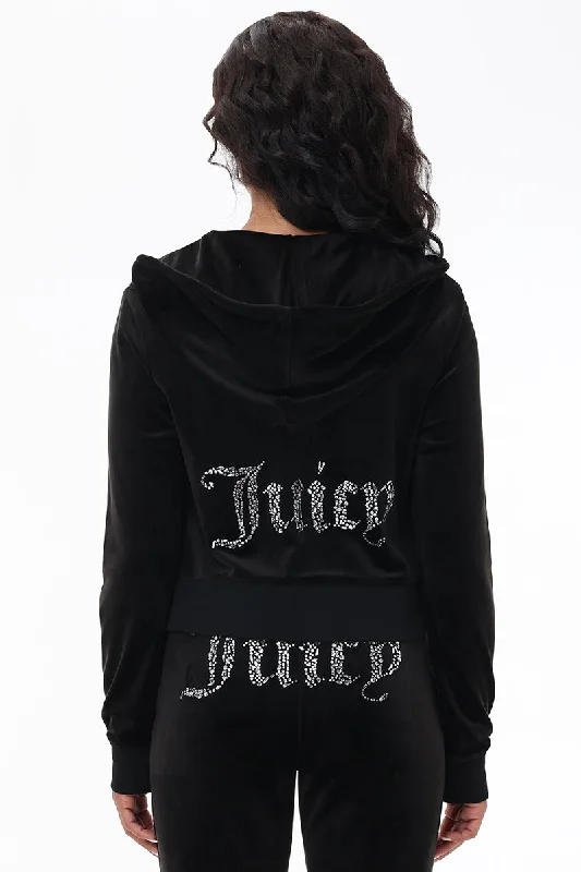 Women's fleece - lined hoodie with thumbholes for warmth in winterMixed Crystals Velour Hoodie Women's fleece - lined hoodie with thumbholes for warmth in winterMixed Crystals Velour Hoodie