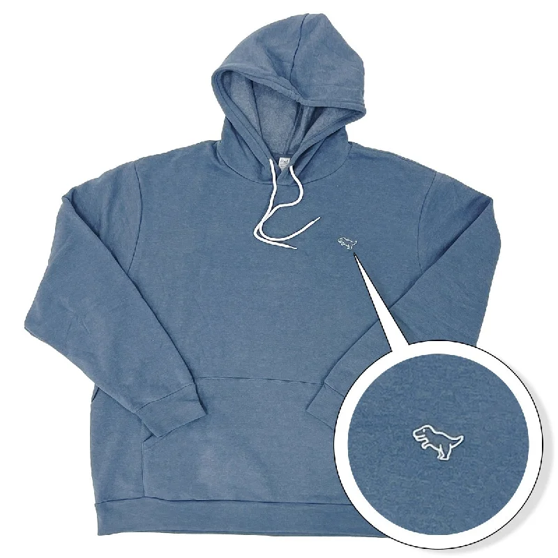 Women's quarter - zip sweatshirt made of organic cotton for eco - conscious fashionLittle Dino Embroidered Giant Hoodie Women's quarter - zip sweatshirt made of organic cotton for eco - conscious fashionLittle Dino Embroidered Giant Hoodie