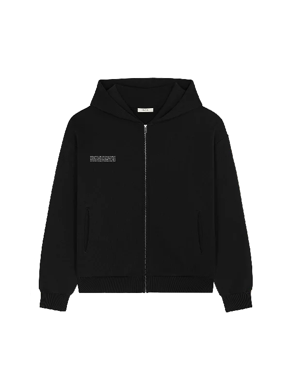 Women's hoodie with a glittery print for a glamorous and sparkly appearanceMens DNA Heavyweight Zipped Hoodie—black Women's hoodie with a glittery print for a glamorous and sparkly appearanceMens DNA Heavyweight Zipped Hoodie—black