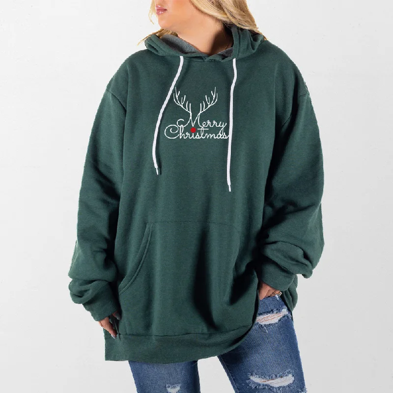 Women's color - block hoodie combining bold hues for a fashion - forward statementMerry Christmas Giant Hoodie Women's color - block hoodie combining bold hues for a fashion - forward statementMerry Christmas Giant Hoodie