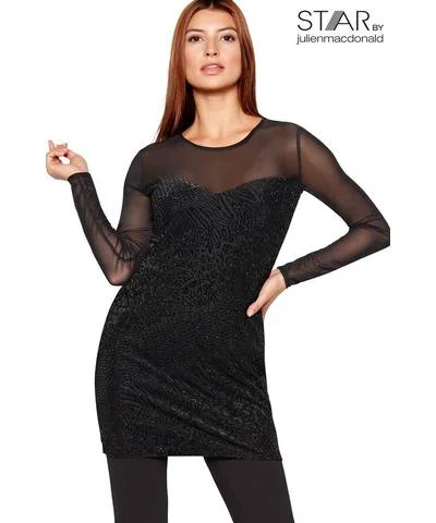 Ruffled Women Dress with Multiple Layers for a Playful and Girly StyleMesh Tunic Sweatshirt Dress Ruffled Women Dress with Multiple Layers for a Playful and Girly StyleMesh Tunic Sweatshirt Dress