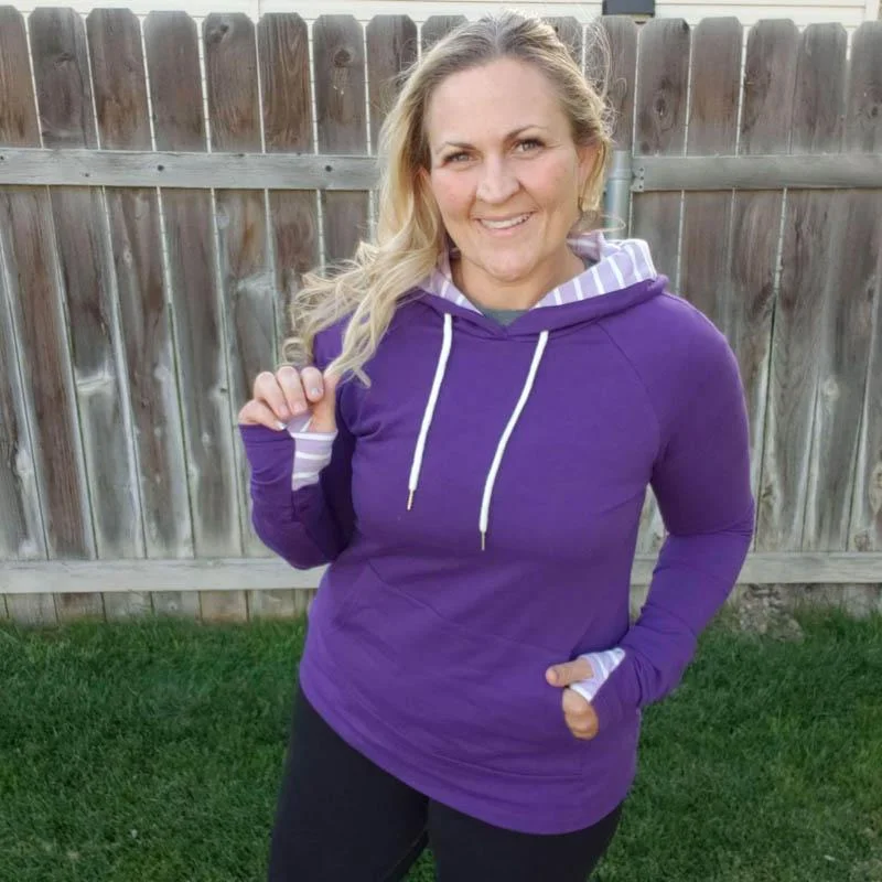 Women's sweatshirt with a mesh panel insert for breathability during workoutsMolly Pullover Women's sweatshirt with a mesh panel insert for breathability during workoutsMolly Pullover