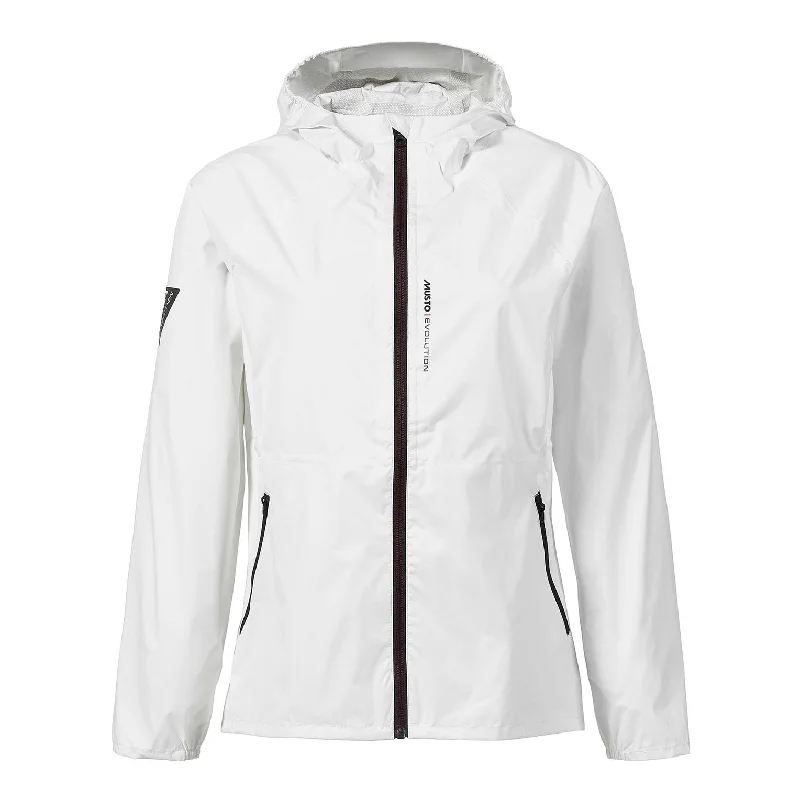 Musto W EVO Packable Shell Jacket White