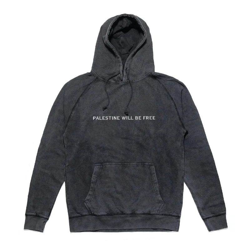 Women's fleece - lined hoodie with thumbholes for warmth in winterPalestine Will Be Free Hoodie Women's fleece - lined hoodie with thumbholes for warmth in winterPalestine Will Be Free Hoodie