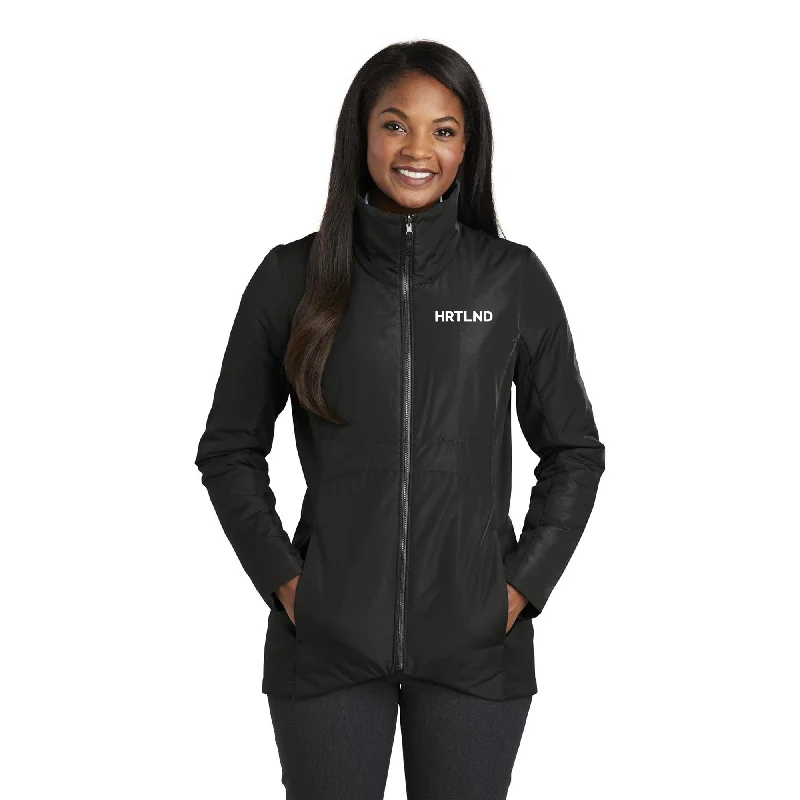 Women's double - breasted tweed jackets in classic colors for a sophisticated office lookPort Authority Ladies Collective Insulated Jacket Women's double - breasted tweed jackets in classic colors for a sophisticated office lookPort Authority Ladies Collective Insulated Jacket