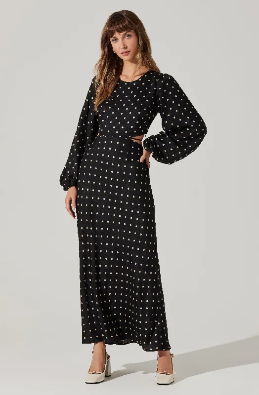 Lace - Embellished Women Dress for an Elegant and Sophisticated AppearanceQuinn Floral Cutout Maxi Dress Lace - Embellished Women Dress for an Elegant and Sophisticated AppearanceQuinn Floral Cutout Maxi Dress