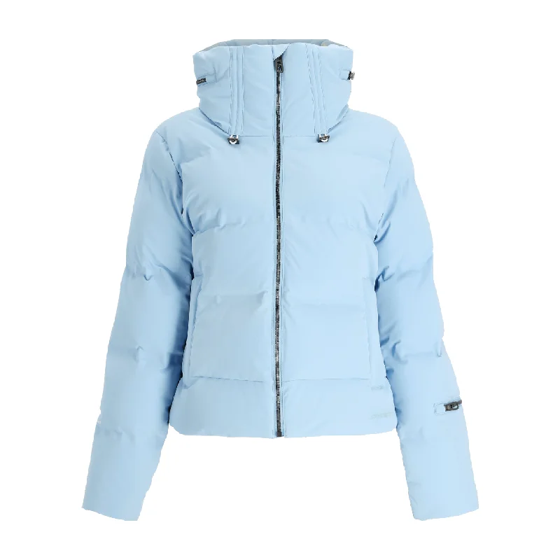 Women's quilted puffer jackets in a cropped silhouette for a modern twistSpyder Falline Womens Down Jacket 2025 Women's quilted puffer jackets in a cropped silhouette for a modern twistSpyder Falline Womens Down Jacket 2025