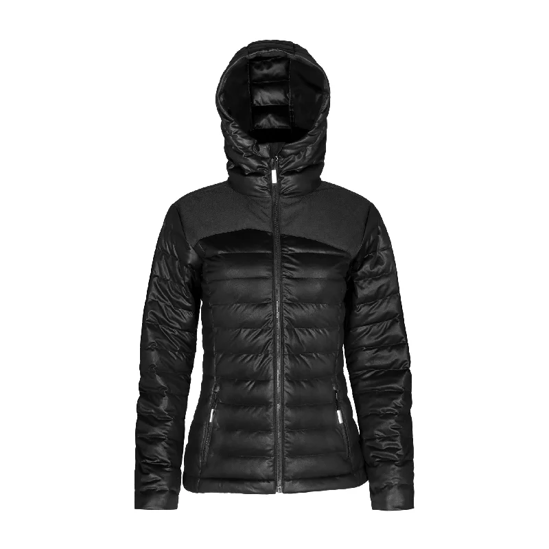 Women's faux fur - trimmed denim jackets for a trendy and cozy styleWomen's Stretch Puffy Jacket Women's faux fur - trimmed denim jackets for a trendy and cozy styleWomen's Stretch Puffy Jacket
