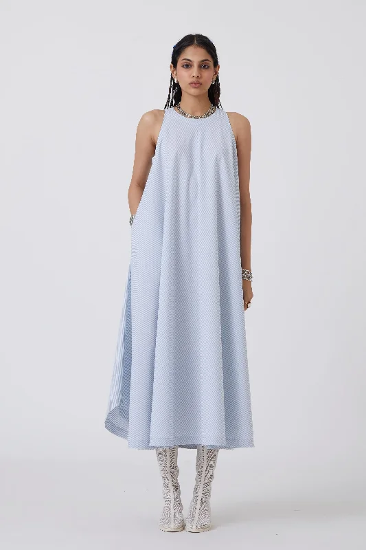 Plus Size Women Dress with a Flattering A - Line Cut for Comfort and Style Plus Size Women Dress with a Flattering A - Line Cut for Comfort and Style Audric Blue Stripe - Dress Plus Size Women Dress with a Flattering A - Line Cut for Comfort and Style Plus Size Women Dress with a Flattering A - Line Cut for Comfort and Style Audric Blue Stripe - Dress