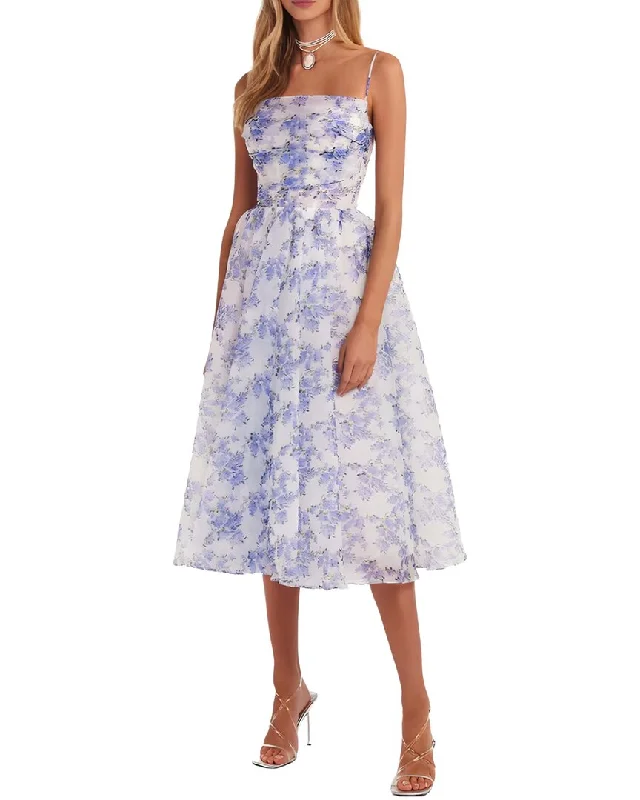 Ball Gown Women Dress with a Full Skirt for a Princess - like Look Ball Gown Women Dress with a Full Skirt for a Princess - like Look Bella Desert Midi Dress