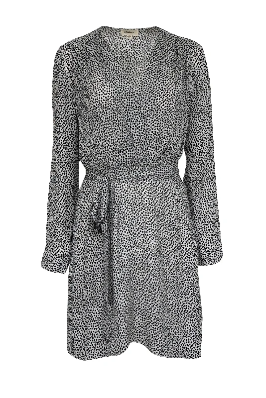 Lace - Embellished Women Dress for an Elegant and Sophisticated Appearance Lace - Embellished Women Dress for an Elegant and Sophisticated Appearance L'Agence - White & Black Abstract Heart Print Long Sleeve Wrap Style Dress Sz 8 Lace - Embellished Women Dress for an Elegant and Sophisticated Appearance Lace - Embellished Women Dress for an Elegant and Sophisticated Appearance L'Agence - White & Black Abstract Heart Print Long Sleeve Wrap Style Dress Sz 8