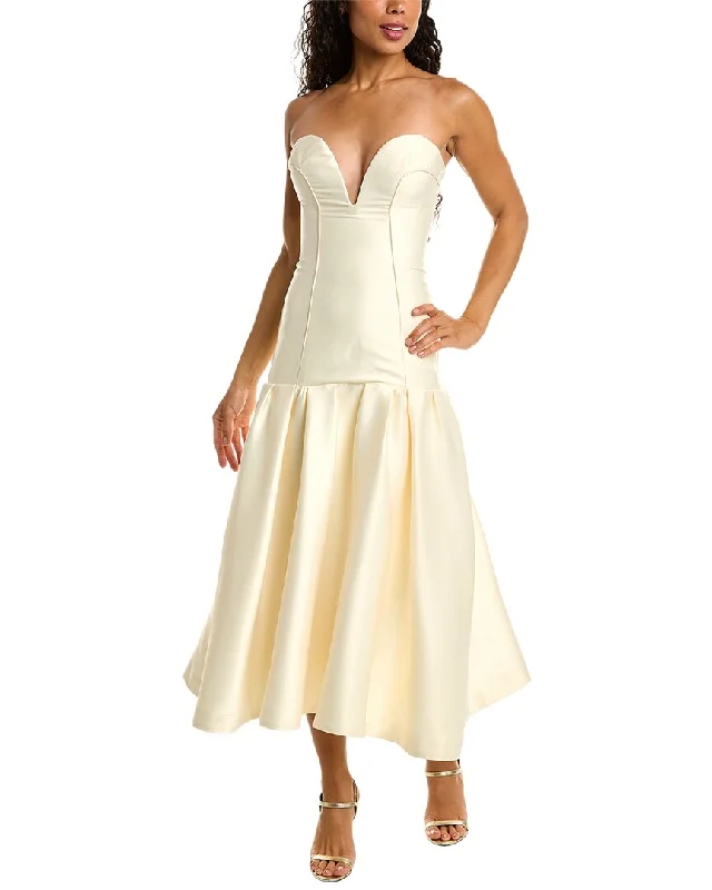 Wrap - Style Women Dress with Adjustable Fit for All Body Types Wrap - Style Women Dress with Adjustable Fit for All Body Types Nicholas Lowell Midi Dress Wrap - Style Women Dress with Adjustable Fit for All Body Types Wrap - Style Women Dress with Adjustable Fit for All Body Types Nicholas Lowell Midi Dress