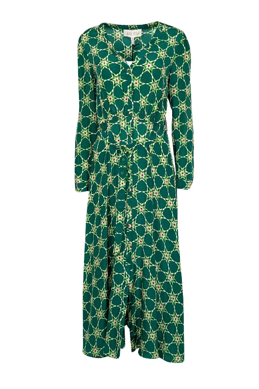 Long - Sleeve Women Dress in Velvet for a Luxurious Winter Look Long - Sleeve Women Dress in Velvet for a Luxurious Winter Look Saloni - Green Star Print Button Front Silk Dress Sz 8 Long - Sleeve Women Dress in Velvet for a Luxurious Winter Look Long - Sleeve Women Dress in Velvet for a Luxurious Winter Look Saloni - Green Star Print Button Front Silk Dress Sz 8