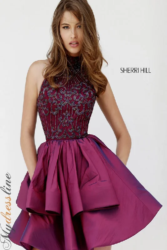 Mermaid - Style Women Dress with a Fitted Silhouette for Special Occasions Mermaid - Style Women Dress with a Fitted Silhouette for Special Occasions Sherri Hill 32338 Mermaid - Style Women Dress with a Fitted Silhouette for Special Occasions Mermaid - Style Women Dress with a Fitted Silhouette for Special Occasions Sherri Hill 32338