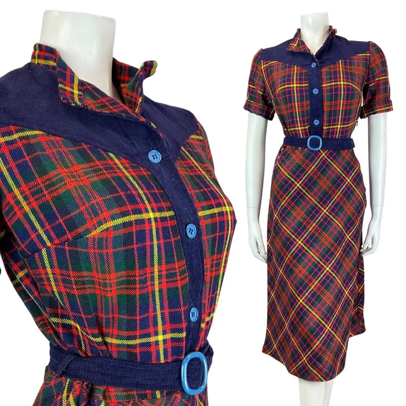 Sheath Women Dress with a Tailored Fit for a Professional Look Sheath Women Dress with a Tailored Fit for a Professional Look VINTAGE 60s 70s RED BLUE GREEN TARTAIN PLAID BELTED WESTERN MOD MIDI DRESS 8 10 Sheath Women Dress with a Tailored Fit for a Professional Look Sheath Women Dress with a Tailored Fit for a Professional Look VINTAGE 60s 70s RED BLUE GREEN TARTAIN PLAID BELTED WESTERN MOD MIDI DRESS 8 10
