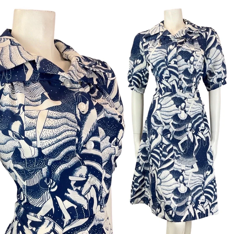 Long - Sleeve Women Dress in Velvet for a Luxurious Winter Look Long - Sleeve Women Dress in Velvet for a Luxurious Winter Look VTG 60s 70s BLUE WHITE PSYCHEDELIC DECO FLAPPER WOMEN DAGGER SHIRT DRESS 8 10 Long - Sleeve Women Dress in Velvet for a Luxurious Winter Look Long - Sleeve Women Dress in Velvet for a Luxurious Winter Look VTG 60s 70s BLUE WHITE PSYCHEDELIC DECO FLAPPER WOMEN DAGGER SHIRT DRESS 8 10