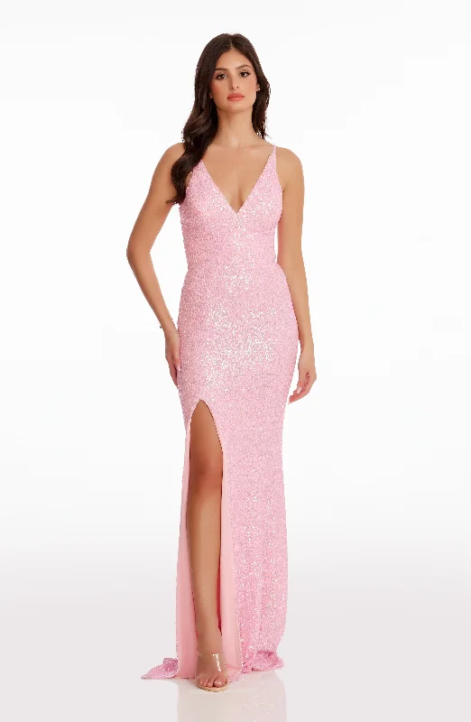 Maxi dresses with one - shoulder designs for a stylish and asymmetric lookIris Gown