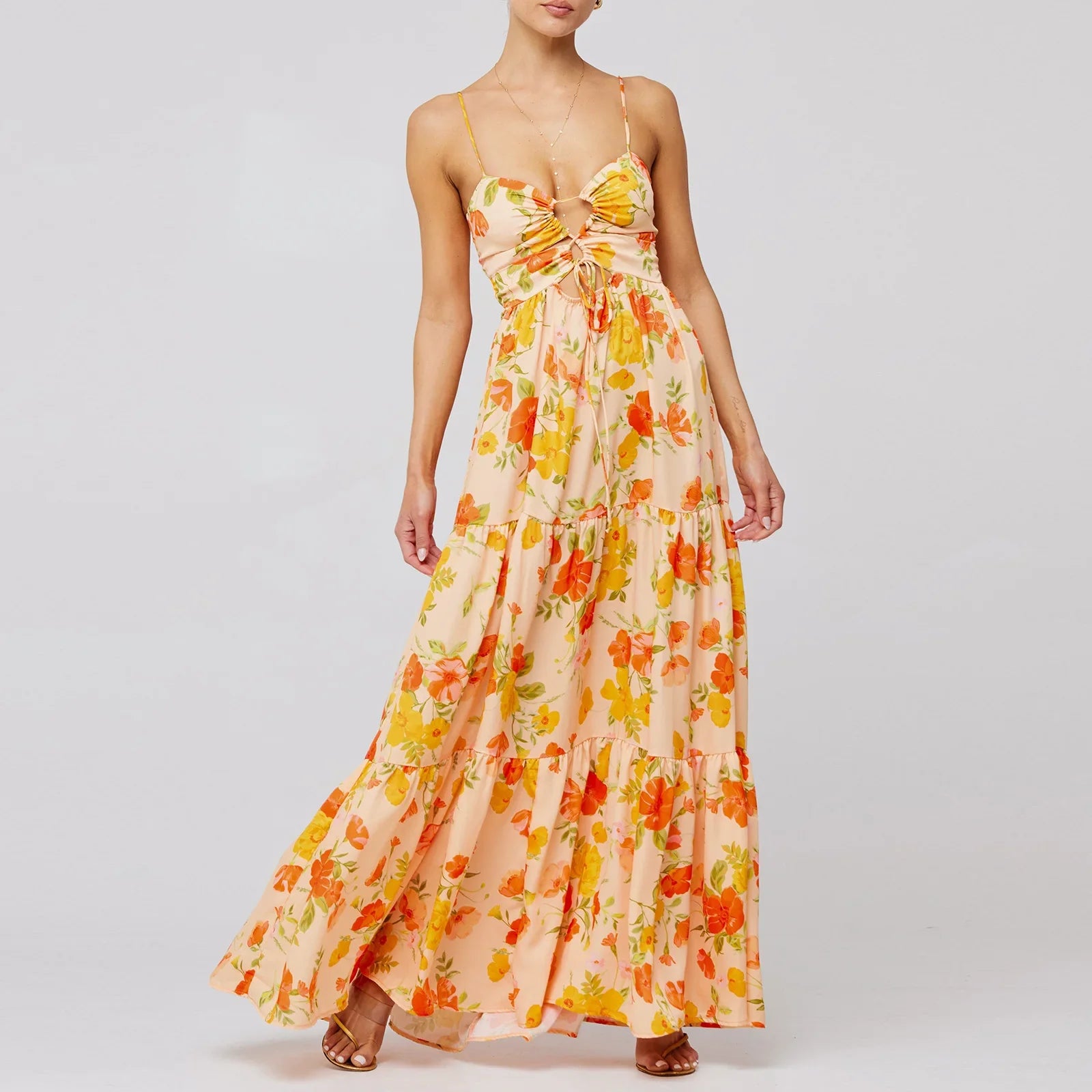Maxi dresses with an asymmetric hem for a fashion - forward and eye - catching designFashionSierra - Floral Summer Casual Sleeveless Backless Bodycon Spaghetti Strap Long Maxi Dress Maxi dresses with an asymmetric hem for a fashion - forward and eye - catching designFashionSierra - Floral Summer Casual Sleeveless Backless Bodycon Spaghetti Strap Long Maxi Dress