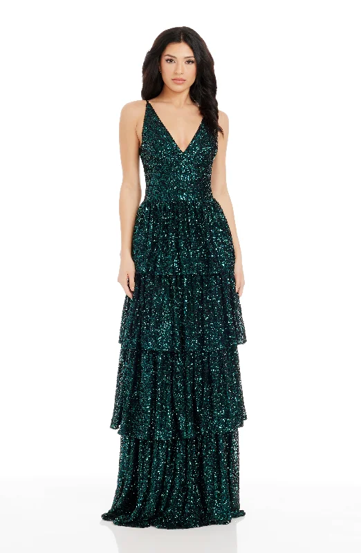 Sequined maxi dresses for formal evening galasLorain Gown