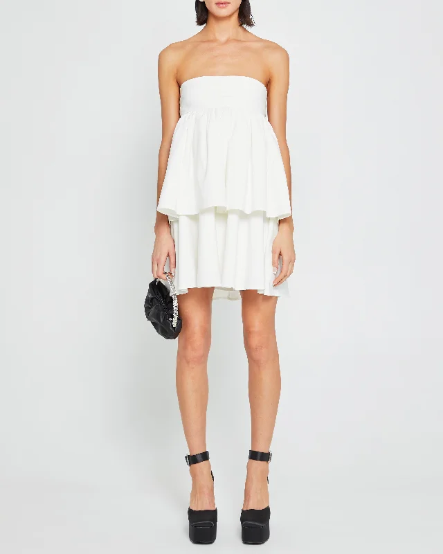Wrap - style midi dresses in silk for a sophisticated office lookDelphine Dress